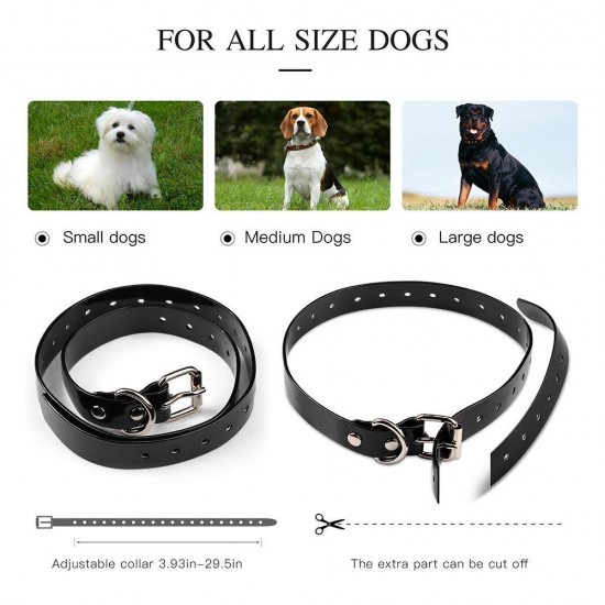 Dog Training Collar 600 Yards with Remote Rechargeable and Waterproof Pet Trainer