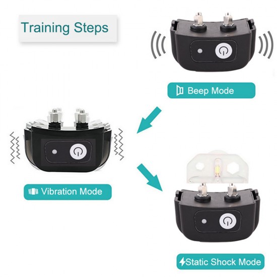Dog Training Collar with Wireless Remote Rechargeable 300M